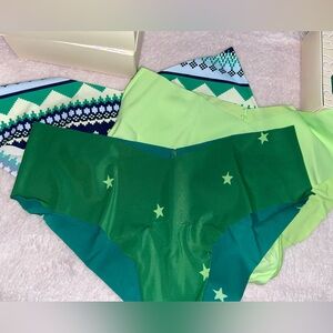 Aerie Size Small No Show Cheeky 3 Pack NWT